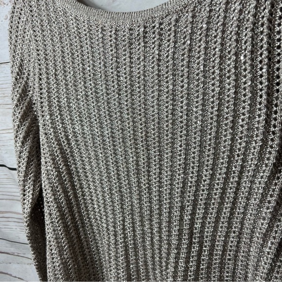 Nwot Whbm Sequin Twofer Sweater - Picture 6 of 10